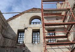 Tütün deposu olarak kullanılan kilise dönüştürülüyor! Gençlerin yeni buluşma noktası olacak