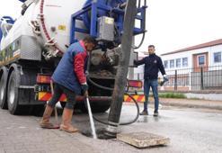 Düzce'de başladı: Yağışlar artınca belediye harekete geçti