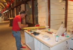 300 yıl sonra ilk günkü gibi! Zincirli Bedesten açıldı