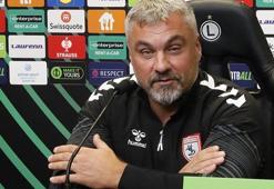 Samsunspor'da Thomas Reis Legia Varşova maçı öncesi kötü haberi verdi: Bugün oynayamayacaklar