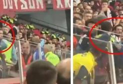 Mert Hakan Yandaş Samsunspor maçında olay çıkardı! Taraftara hareketi gündem oldu