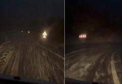 Mevsimin ilk karı yağdı! Vatandaşlar hazırlıksız yakalandı