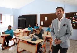Köy okulunda özel okul konforu: Sınıfta sadece 8 kişiler, bütün Türkiye'ye örnek oldu!
