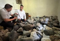 Boş iş dediler ama o vazgeçmedi! Elazığ'da 8 yılda binlerce topladı: Evinin bir odasını tamamen bu taşlarla doldurdu