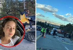 Çankaya'da feci kaza! Gamze Arıcı hayatını kaybetti: Olay yerinin videosu her şeyi gösteriyor