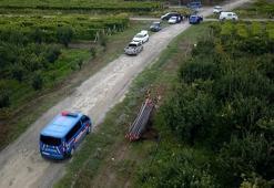 Sakarya'da 5 ton 500 kilograma düştü, jandarma nöbet tutmaya başladı!