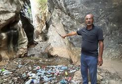 Hatay'da 65 yıllık kanyon kurudu!