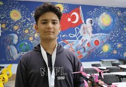 Kütahyalı lise öğrencisinden Kazakistan'da büyük başarı! Yaptığı projeyi ülkeye almadılar ama o vazgeçmedi