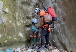 4 yaşında bir ilki başardı! Manisa'da rekor: Türkiye'nin en küçük canyoning sporcusu oldu