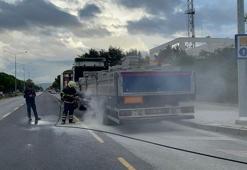 Freni tutmayan TIR korku dolu anlar yaşattı