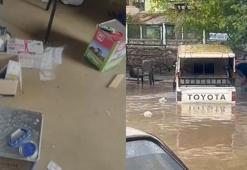 Adana'da sağanak günlük yaşamı olumsuz etkiledi! İş yerlerini su bastı, araçlar mahsur kaldı