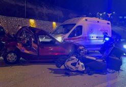 Karabük Safranbolu kara yolunda zincirleme kaza: 3 yaralı