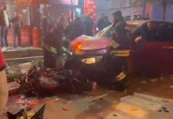 Çerkezköy'de şerit ihlali 7 aracı birbirine kattı: 2 yaralı