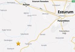 Erzurum Palandöken'de deprem meydana geldi! AFAD'tan son dakika açıklaması