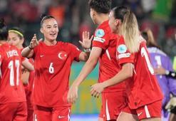 UEFA Uluslar B Ligi play-out ilk maçında A Milli Kadın Futbol Takımı, Kosova'yı rahat geçti