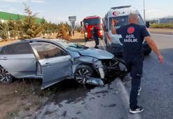 Malatya Yeşilyurt'ta iki otomobil çarpıştı: 2 yaralı