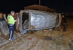 Karaman’da can pazarı! Panelvan araç takla attı: 5’i çocuk 7 yaralı