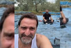 Ünlü oyuncunun ilk hasat heyecanı!