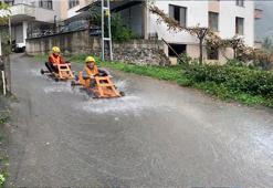 Rize’de sağanak altında 'Laz Ralli' heyecanı