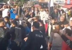 Düzce taciz iddiasıyla çalkalandı! Lise öğrencilerini taciz eden şahıs esnafa bıçak çekti