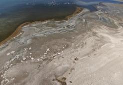 Erçek Gölü son 30 yılda büyük çekilme yaşadı