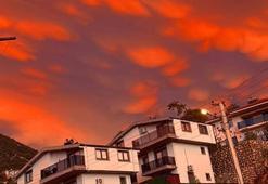 Fethiye'de doğanın görsel şöleni! Mammatus bulutları ortaya çıktı herkes telefonuna sarıldı: Mammatus bulutları nedir?