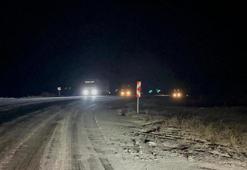Beyaz kabus başladı, yollar buz pistine döndü! TIR’lar Ilgar Geçidi’nde mahsur kaldı