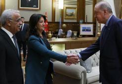 Cumhurbaşkanı Erdoğan, DEM Parti heyetini kabul etti