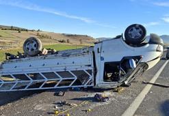 Kütahya Hisarcık'ta trafik kazası: 4 yaralı