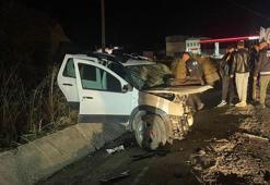 Uşak Eşme'de cip ile otomobilin çarpışması sonucu karı koca öldü, 3 kişi yaralandı