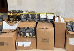 Bursa Mustafakemalpaşa'da binlerce makaron ve bandrolsüz ürün ele geçirildi
