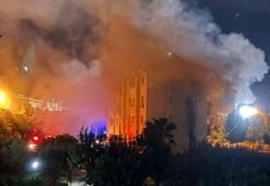 Osmaniye'nin Kadirli ilçesinde korkutan yangın