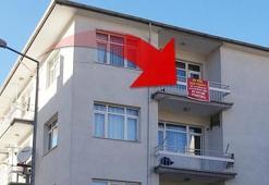 50 yaşında pankart yazıp binaya astı! Malatya'da görenler şaşırıyor