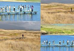 Van Gölü'ndeki çekilme eski ve yeni fotoğraflarla ortaya çıktı! 17 yılda yaşanan su kaybı gözler önüne serildi