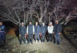 Uludağ'da ormanda mahsur kalan 6 kişi kurtarıldı