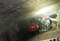 Bursa'dan yürekleri ısıtan görüntü: Apartman boşluğundan gelen ses harekete geçirdi