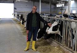 Sivaslı vatandaş devlet desteğiyle çiftlik kurdu! 20 inekle başladı sayıyı 3 kat artırdı