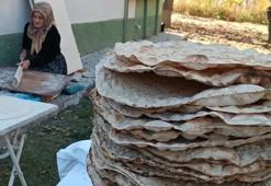 Darende'de tandır geleneği ev fırınlarında yaşatılıyor