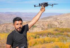 Diyarbakırlı genç dronuyla köylülerin yardımına koşuyor! İnşaatlarda çalışarak satın aldı şimdi herkes duacısı