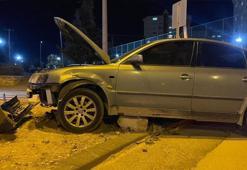 Karaman’da iki otomobil kavşakta çarpıştı: 1 yaralı