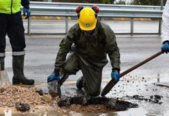 SASKİ zamanla yarıştı! Bir gecede 245 kg yağış aldı!