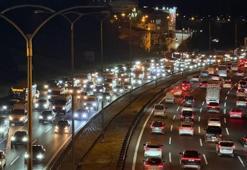 İstanbul'da akşam saatlerinde trafik yoğunluğu yüzde 89'a çıktı