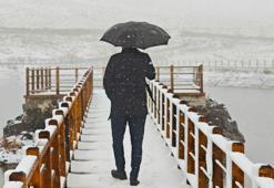 Kar yağışı Ordu’nun yükseklerini beyaza bürüdü