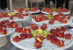 Artvin'de üretilen Çoruh'un incisi somon, genç şef adaylarının ellerinde yarıştı