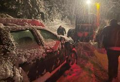 Yoğun kar yağışı nedeniyle Ordu-Sivas kara yolu ulaşıma kapandı