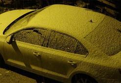 Lapa lapa kar yağdı! Her yer beyaza büründü