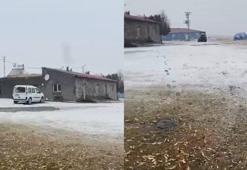 Kars'ta ilk kar yağdı! Her yer beyaza büründü