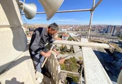 Yozgatlı usta çırak bulamıyor! Minare ustası 17 yaşından beri çalışıyor