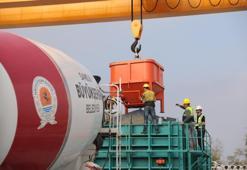 Samsun'da betonarme prefabrik üretimine başlandı!