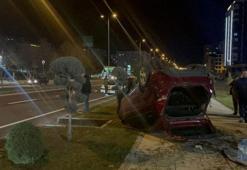 Nevşehir'de iki otomobil kavşakta çarpıştı: 4 kişi yaralandı